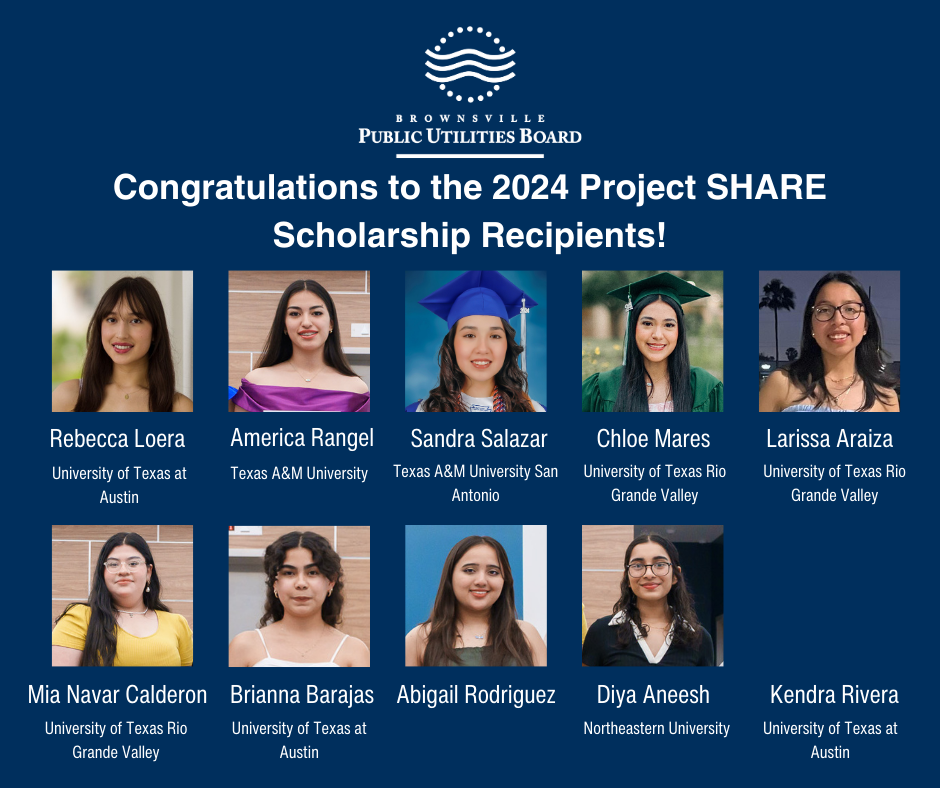 Congratulations to the 2024 Project SHARE Scholarship Recipients! (1)